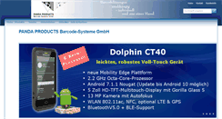 Desktop Screenshot of panda-products.de